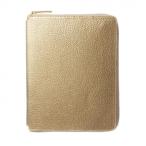  металлик A5 раунд застежка-молния покрытие Gold LDC03-370GD