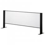 .. промышленность спрей защита акрил panel двусторонний для одиночный H600×W1500mm HG-AR1506-B черный 