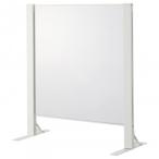 .. промышленность спрей защита акрил panel двусторонний для одиночный H1000×W900mm HG-AR0910-W белый 