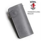 TEDMAN テッドマン ロングウォレット TDW-270 本革 牛革  TEDMAN'S LONG WALLET/バイカーズウォレット レザー製・長財布 グレー 新作