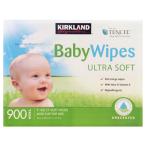 【宅配便送料無料】カークランド(コストコ) ベビーワイプ 赤ちゃんのおしりふき(ふた付)  1箱(100枚×9パック入り) (沖縄は送料無料対象外)