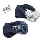 ゴーヘンプ GO HEMP gohemp ターバン ヘアバンド TARBAN / LEAF WAVE PRINT（布帛）