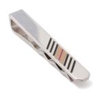 並行輸入 バーバリー  ネクタイピン アイコンストライプ 8034426 A1367 シルバー 爆買