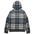 バーバリー トップス BURBERRY チェック コットンジャガード フーディー 8070669 B3421