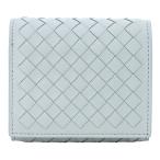 並行輸入 ボッテガヴェネタ 3つ折り財布 BOTTEGA VENETA イントレチャート ミニウォレット 533451 V001N 1683ユニセックス ライトグレー