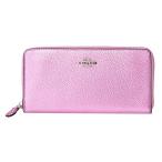 並行輸入 コーチ 長財布(ラウンドファスナー) メタリックライラック COACH F20145 SVMP3 爆買