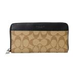 並行輸入 コーチ 長財布(ラウンドファスナー) ブラウン 茶 COACH F58112 QBTN2 爆買