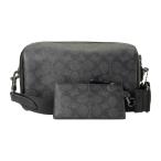 並行輸入 コーチ ショルダーバッグ COACH シグネチャー キャンバス CV762 QBMI5メンズ チャコールグレー