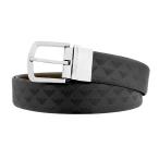 ショッピングアルマーニ 並行輸入 アルマーニ ベルト ARMANI スムース＆オールオーバーエンボスレザー製 Y4S074 YKL2J 88443メンズ ブラウン 茶 ブラック 黒