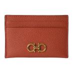 並行輸入 フェラガモ カードケース FERRAGAMO ガンチーニ 220007 758529レディース オレンジ系
