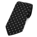 並行輸入 ジバンシイ ネクタイ GIVENCHY シルクジャカード J5903 001メンズ ブラック 黒