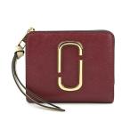 ショッピングJACOBS 並行輸入 マークジェイコブス 2つ折り財布 MARC JACOBS スナップショット M0013360 647レディース ワインレッド
