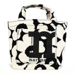  параллель импорт Marimekko ручная сумочка Marimekko морской еж koMONO MINI TOTE 092197 908 женский черный чёрный белый 