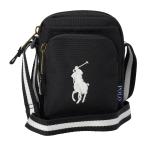  параллель импорт Polo Ralph Lauren сумка на плечо POLO RALPH LAUREN большой po колено 9AR011 G9O унисекс черный чёрный 