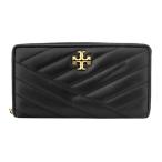 トリーバーチ 長財布(ラウンドファスナー) TORY BURCH キラ シェブロン 90348 001