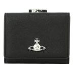 ヴィヴィアン ウエストウッド(Vivienne Westwood) 3つ折り財布 VICTORIA WALLET WITH COIN POCKET 51010018 40565 N404 ブラック 黒