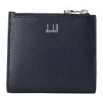 並行輸入 ダンヒル 2つ折り財布 dunhill デューク ファインレザー DU23R2489GS 410メンズ ネイビー 紺