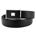 並行輸入 ダンヒル ベルト dunhill オートマティックレガシーバックル DU18F4A02CA 001 42メンズ ブラック 黒