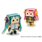 パイプロイド(PIPEROID) 初音ミクシリーズ 初音ミク＆巡音ルカ - 小学生 から 大人まで 楽しめる 紙工作 クラフトキット - ヴ