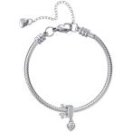 DWJSu Royal Crown Princess Charms Fairytale Heart Bead for Pandora Cha