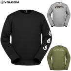 送料無料（沖縄県を除く）23-24 VOLCOM 撥水クルースウェット CORE HYDRO CREW G4652402_ 正規品/ボルコム/メンズ/スノーボードウエア/スノボ/snow