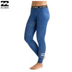 [ кошка pohs рейс ]26SS женский BILLABONG Rush леггинсы BG013-400 LOGO BAND UV LEGGINGS: стандартный товар / Billabong /..../ выгоревший на солнце участок предотвращение / море /SUP/BG013400 /surf