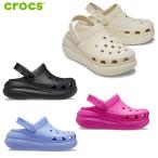厚底 レディース CROCS サンダル Crush Clog 207521_ 正規品/クラッシュ クロッグ/クロックス/厚底サンダル/cat-fs