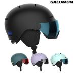 ショッピングSALOMON 23-24 子供用 SALOMON ヘルメット ORKA VISOR : 正規品/サロモン/スキー/スノーボード/ジュニア/キッズ/snow