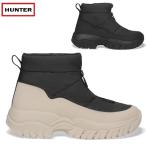 【即納】ユニセックス HUNTER スノー ブーツ UFS7118WWU INTREPID WANDERER ANKLE ZIP SNOW BOOT: 正規品/ハンター/男性用/女性用/防寒/メンズ/レディース