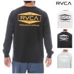 送料込【ゆうパケット】25SS RVCA ラッシュガードTシャツ BF041-877 ILL RVCA HEX BOX SFLT_ 正規品/ルーカ/ルカ/メンズ/長袖/BF041877/surf