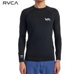 [ кошка pohs рейс ]25SS RVCA Rush Guard BF04A-886 RVCA LS RASHGUARD: стандартный товар / Rush / выгоревший на солнце участок предотвращение / Roo ka/ LUKA / мужской / длинный рукав / бассейн / морская вода ./BF04A886