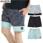  включая доставку [.. пачка ]25SS RVCA трусы BF04A-650 BLOCK SHORTS: стандартный товар / Roo ka/ LUKA / мужской / шорты для серфинга / спортивные шорты / море хлеб /BF04A650 /surf