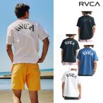 [ кошка pohs рейс ]26SS RVCA Rush Guard футболка BG041-858 BACK SIDE OE ARCH SFST : стандартный товар / Roo ka/ LUKA / мужской / короткий рукав /BG041858/ задний принт / бассейн 