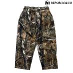 [ предварительный заказ товар ]26-27 REPUBLIC&amp;CO брюки WIDE EAZY PANTS: стандартный товар / мужской / мужчина / утка рисунок / сноуборд / snow брюки /lipa желтохвост k/ сноуборд / выставить / снежные горы 