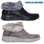 レディース SKECHERS 防寒ブーツ 144803 ON-THE-GO JOY: 正規品/スケッチャーズ/スリップイン/スリップインズ/女性用/ショートブーツ/ファー/靴