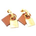 HERMES エルメス オーケリー ピアス SWIFT/ゴールドプレーテッド GOLD ゴールド金具 H078851