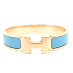 HERMES エルメス クリックH ゴールドプレーテッド BLUE DU NORD PMサイズ ゴールド金具 H700001
