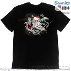 龍頭ハローキティ刺繍半袖TシャツHKST-003サンリオHelloKitt...