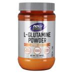 NOWFOODnau капот L- глутамин пудра 454g