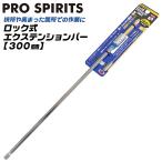 PRO SPIRITS ロック式エクステンションバー 300mm +2両頭ビット付 六角軸 インパクト対応 ワンタッチスライド式カプラー 延長バー 日本製 PL-300 ベストツール