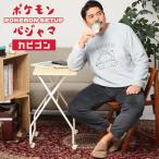 POKEMON ポケモン ルームウェア 上下セット 大きいサイズ メンズ カビゴン フリース 上下セット パジャマ ルームウエア 部屋着 保温性 ふんわり 暖かい もこもこ