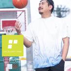 EXCELLENT FINE エクセレントファイン 半袖 Tシャツ 大きいサイズ メンズ ベア天竺 グラデーション クルーネック トップス トレーニング スポーツ