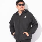 アディダス アウター メンズ 大きいサイズ ウィンド ジャケット ナイロンジャケット スポーツ 裏地フリース 防風 ナイロンブルゾン キングサイズ adidas