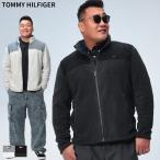 トミーヒルフィガー ジャケット メンズ 大きいサイズ フリース MIXED MEDIA FLEECE STAND COLLAR JACKE アウター ブルゾン ジップ TOMMY HILFIGER