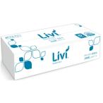 ショッピングペーパータオル ペーパータオル Livi (リビィ) 小判 (旧 ミニ) 200枚×50パック (食品・衛生・多方面に) 業務用
