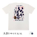 おもしろtシャツ 大きいサイズ 和柄 開運 元祖豊天商店 人生は勝負の連続。勝っても得、負けても得。 いちかばちか 半袖