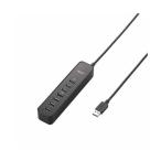 ELECOM（エレコム） マグネット付きUSB3.0ポート搭載7ポートUSBハブ U3H-T706SBK[21]