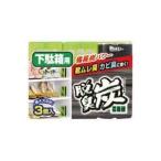 （まとめ）エステー 脱臭炭 こわけ下駄箱用 3個入〔×10セット〕[21]