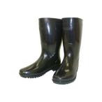 （まとめ）熱田資材 ブーツ軽半長靴WB-802 28.0 ブラック〔×3セット〕[21]