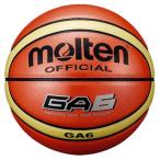 〔モルテン Molten〕 バスケットボール 〔6号球〕 オレンジ 人工皮革 BGA6 〔運動 スポーツ用品〕[21]